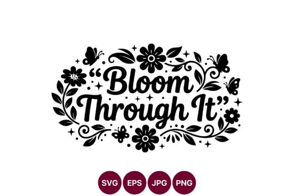 Floral Bloom Inspirational Design for Graphics and Illustrations
