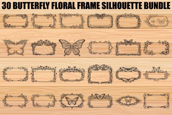 Reviewing the Butterfly Floral Frame SVG Bundle